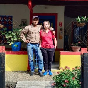 Farmári z farmy La Gabriela v Kolumbii