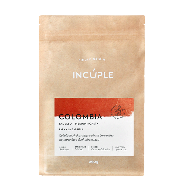 Colombia La Gabriela - káva incuple