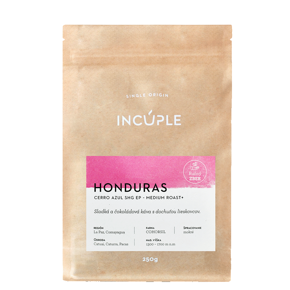 Honduras San Andres - káva incuple