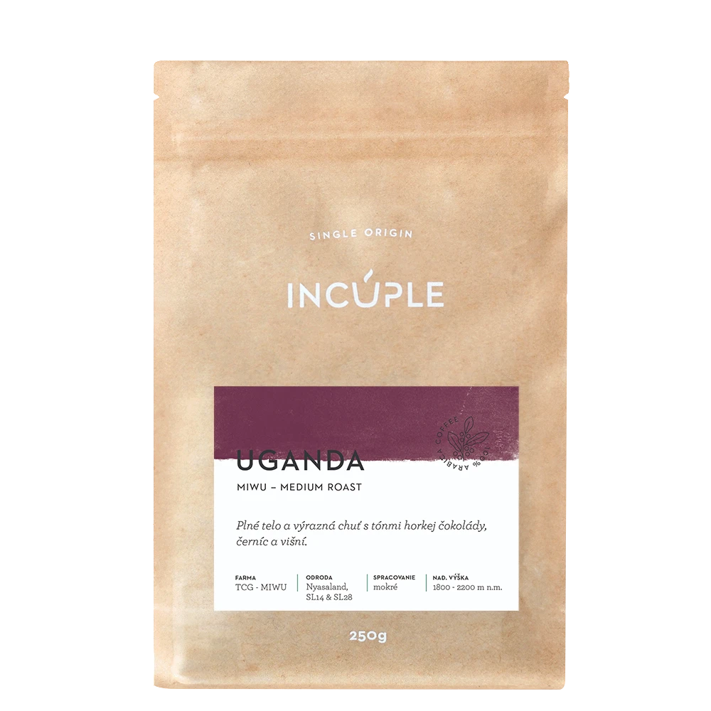 Káva Uganda Miwu od INCUPLE